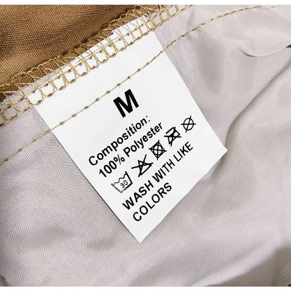 Cargo Khaki Multi Pocket Shorts -F